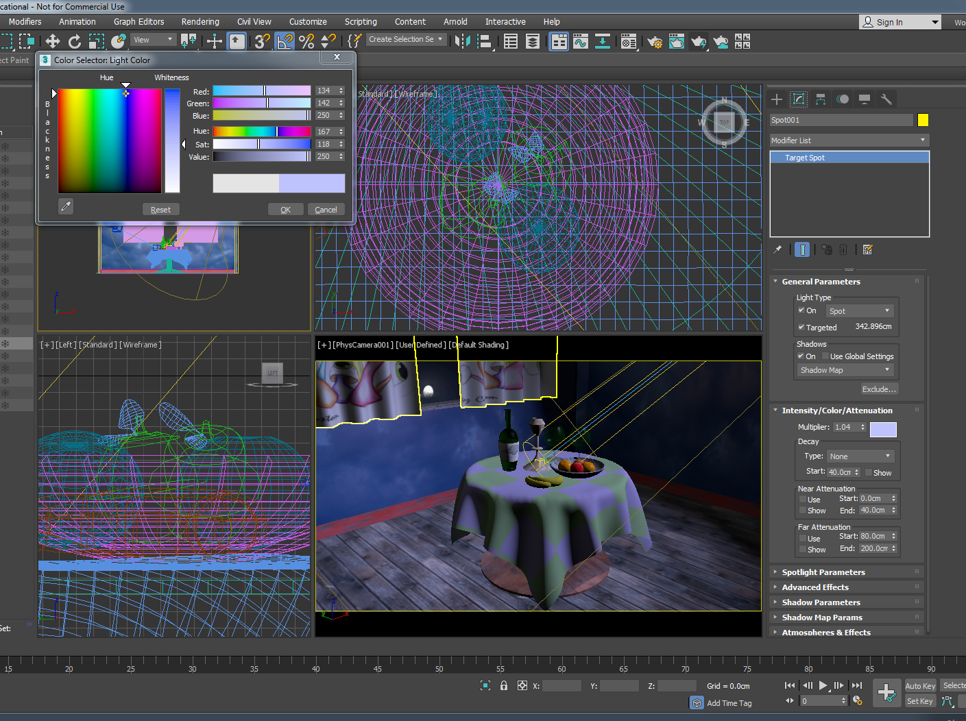 lightinhcolour flamecorrection
